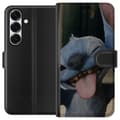 Pikkukuva 1 / 3: Samsung Galaxy S25 Lompakkokotelo Stitch Söpö Alien - Sininen Suosikki Ulkoavaruudesta