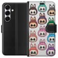 Pikkukuva 1 / 3: Samsung Galaxy S25 Lompakkokotelo Labubu Macaron Monster - Söpö Keräilyfiguuri Tyylillä