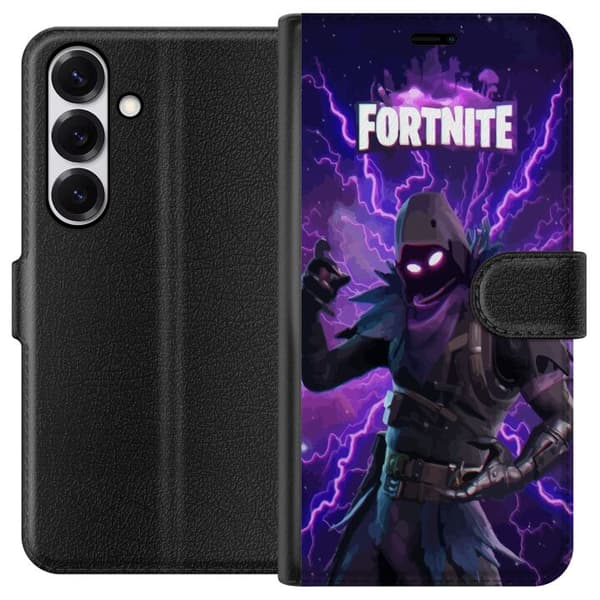 Samsung Galaxy S25 Tegnebogsetui Fortnite Raven