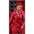 Miniatyrbilde 1 av 3: Samsung Galaxy S24 Ultra Gjennomsiktig deksel Ronaldo Ferdigheter - CR7 Design for Ekte Supportere
