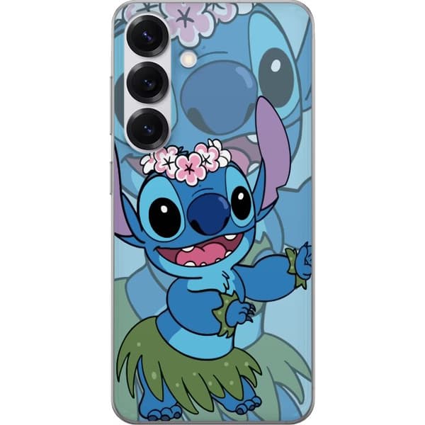 Samsung Galaxy S25 Gjennomsiktig deksel Stitch under stjernene - Magisk Anime-stil