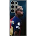 Miniatyrbillede 1 af 3: Samsung Galaxy S23 Ultra Gennemsigtig cover Lamine Yamal - Barcelonas Wunderkind i fokus