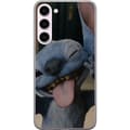 Miniatyrbillede 1 af 3: Samsung Galaxy S23+ Gennemsigtig cover Stitch Sød Alien - Blå Favorit fra Ydre Rummet
