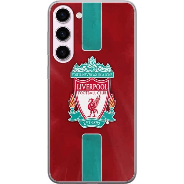 Samsung Galaxy S23+ Genomskinligt Skal Liverpool FC – Klassisk Fotbollsstolthet i Rött