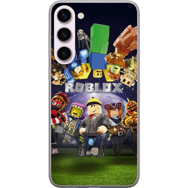 Samsung Galaxy S23+ Gennemsigtig cover Roblox Verden - Gaming Eventyr for Børn og Unge