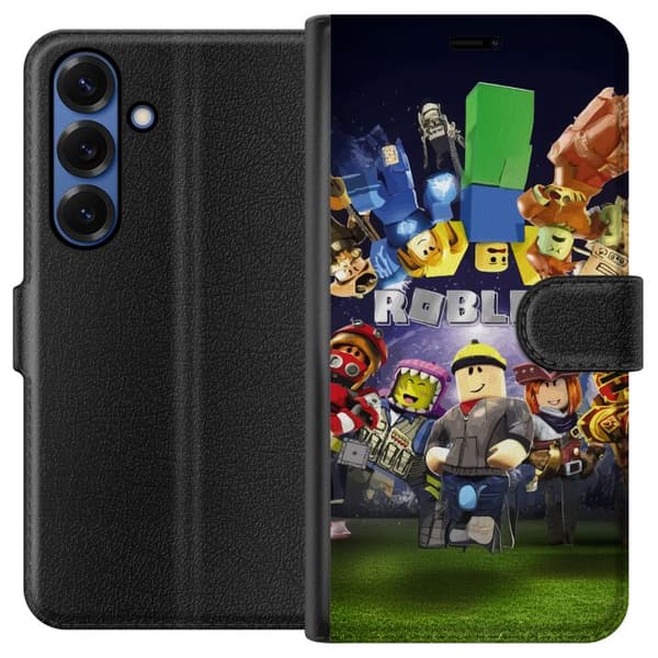 Samsung Galaxy S25+ Lompakkokotelo Roblox Maailma - Pelaamisseikkailu Lapsille ja Nuorille