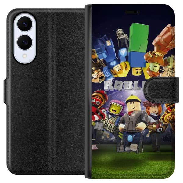 Samsung Galaxy S25 Edge Lompakkokotelo Roblox Maailma - Pelaamisseikkailu Lapsille ja Nuorille