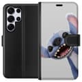 Miniatyrbild 1 av 3: Samsung Galaxy S25 Ultra Plånboksfodral Stitch i Fart – Kawaii Design för Fans & Barn