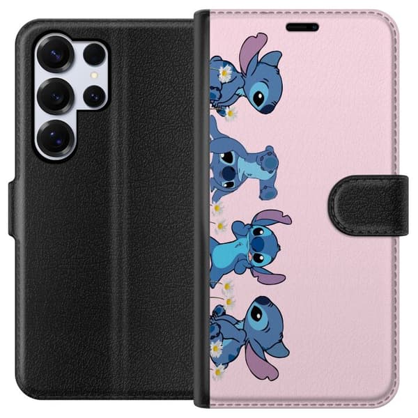 Samsung Galaxy S25 Ultra Lommeboketui Stitch Ler & Leker – Perfekt for Mobildeksler eller Postere