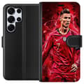 Pikkukuva 1 / 3: Samsung Galaxy S25 Ultra Lompakkokotelo Ronaldon Taidot - CR7 Suunnittelu Aidolle Kannattajalle