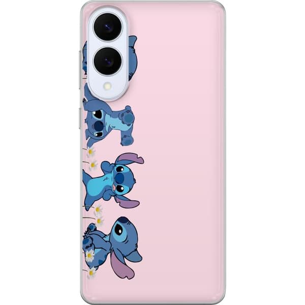 Samsung Galaxy S25 Edge Gennemsigtig cover Stitch Grin & Leg – Perfekt til Telefoncovers eller Plakater