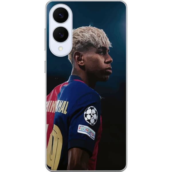 Samsung Galaxy S25 Edge Genomskinligt Skal Lamine Yamal – Barcelonas Wonderkid i Fokus