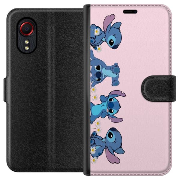 Samsung Galaxy Xcover 5 Lommeboketui Stitch Ler & Leker – Perfekt for Mobildeksler eller Postere