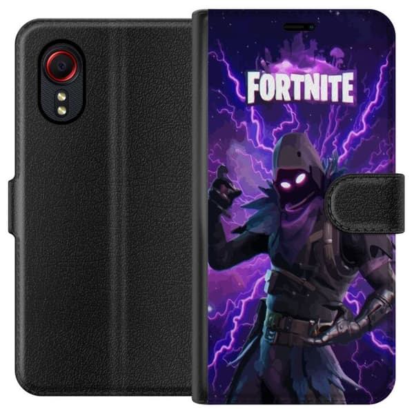 Samsung Galaxy Xcover 5 Tegnebogsetui Fortnite Raven