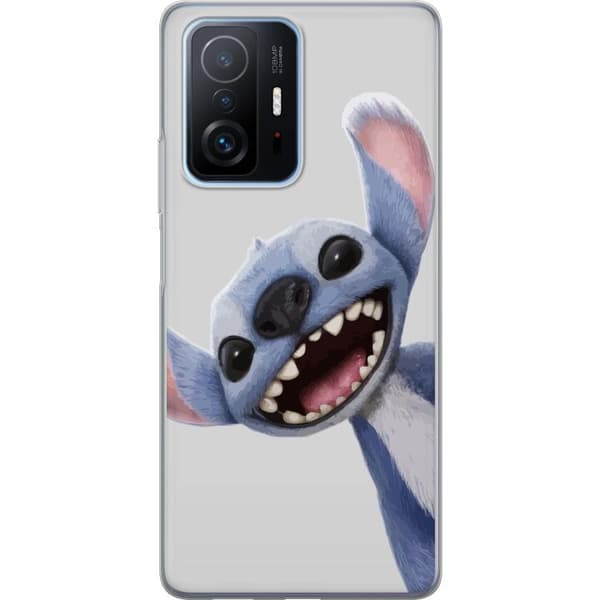 Xiaomi 11T Pro Gennemsigtig cover Stitch i fart - Kawaii-design til fans & børn