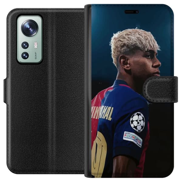 Xiaomi 12 Lompakkokotelo Lamine Yamal - Barcelonan ihmelapsi fokuksessa