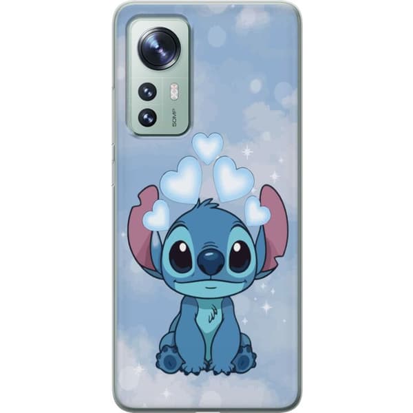 Xiaomi 12 Läpinäkyvä kuori Stitch Hyppäävä Ilo - Hauska Suunnittelu Lahjalle