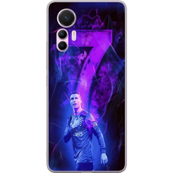 Xiaomi 12 Lite Gjennomsiktig deksel Ronaldo 7 - Fotballlegenden i Aksjon for Fans