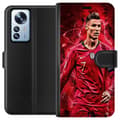 Miniatyrbild 1 av 3: Xiaomi 12 Pro Plånboksfodral Ronaldo Skills – CR7 Design för Äkta Supporters