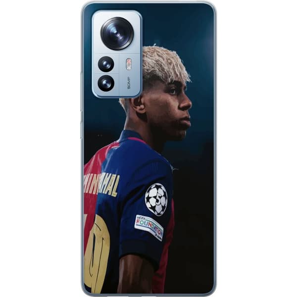 Xiaomi 12 Pro Gennemsigtig cover Lamine Yamal - Barcelonas Wunderkind i fokus