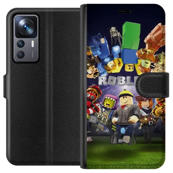 Xiaomi 12T Tegnebogsetui Roblox Verden - Gaming Eventyr for Børn og Unge