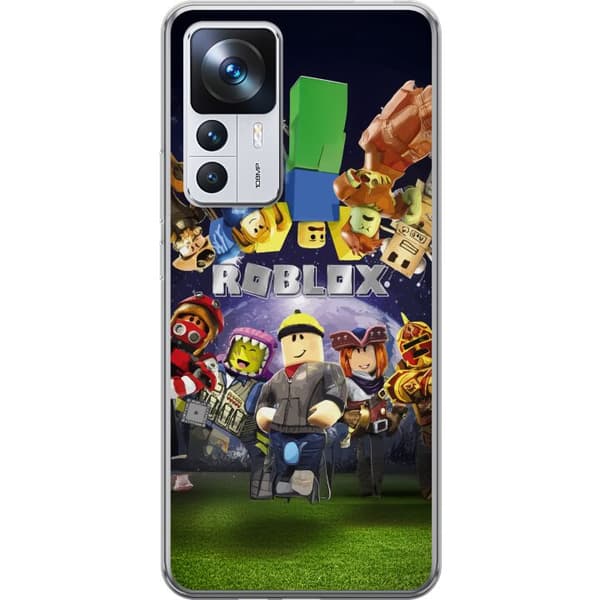 Xiaomi 12T Gjennomsiktig deksel Roblox Verden - Spilleventyr for Barn og Ungdom