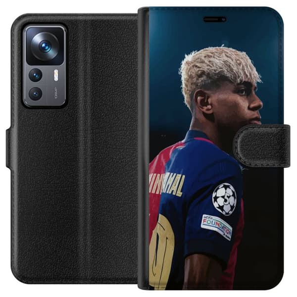 Xiaomi 12T Pro Lommeboketui Lamine Yamal - Barcelonas Wonderkid i Fokus
