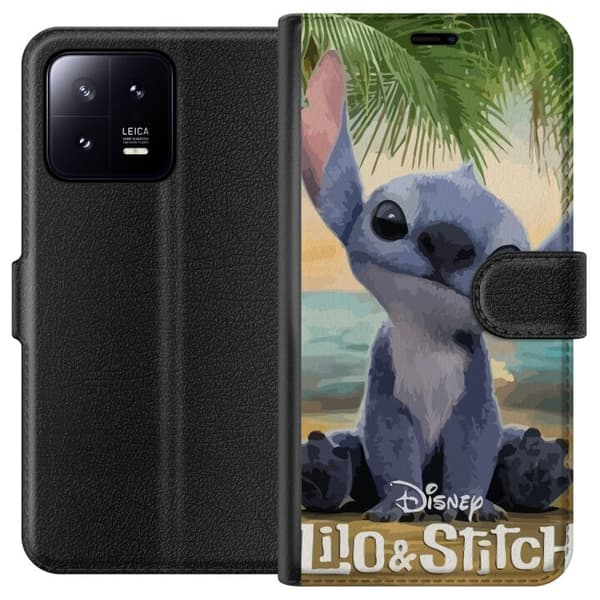 Xiaomi 13 Plånboksfodral Stitch Kärleksfull – Med Hjärtan & Kawaii-känsla