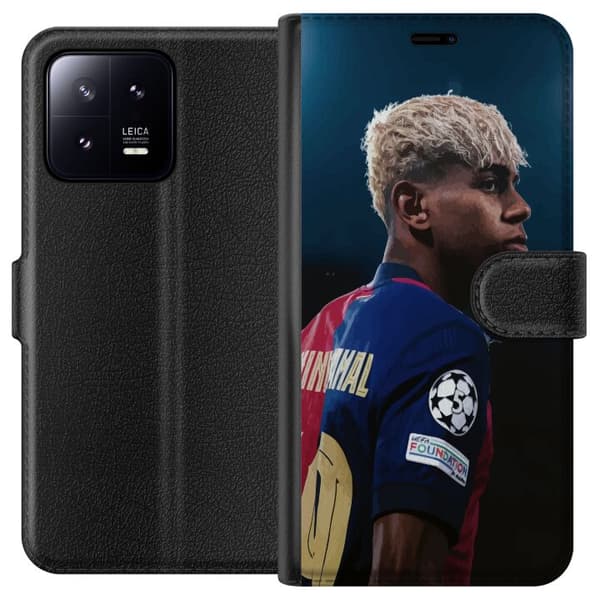 Xiaomi 13 Tegnebogsetui Lamine Yamal - Barcelonas Wunderkind i fokus