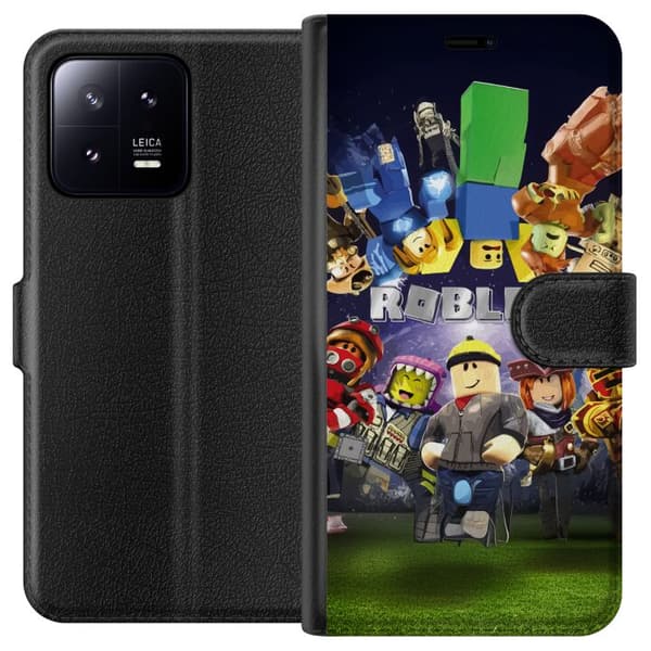 Xiaomi 13 Tegnebogsetui Roblox Verden - Gaming Eventyr for Børn og Unge