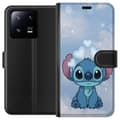 Miniatyrbillede 1 af 3: Xiaomi 13 Pro Tegnebogsetui Stitch Hoppende Glæde - Sjovt Design til Gave