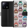 Miniatyrbild 1 av 3: Xiaomi 13 Pro Plånboksfodral Labubu Macaron Monster – Söt Samlarfigur med Stil