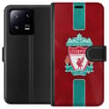 Miniatyrbillede 1 af 3: Xiaomi 13 Pro Tegnebogsetui Liverpool FC - Klassisk Fodboldstolthed i Rødt