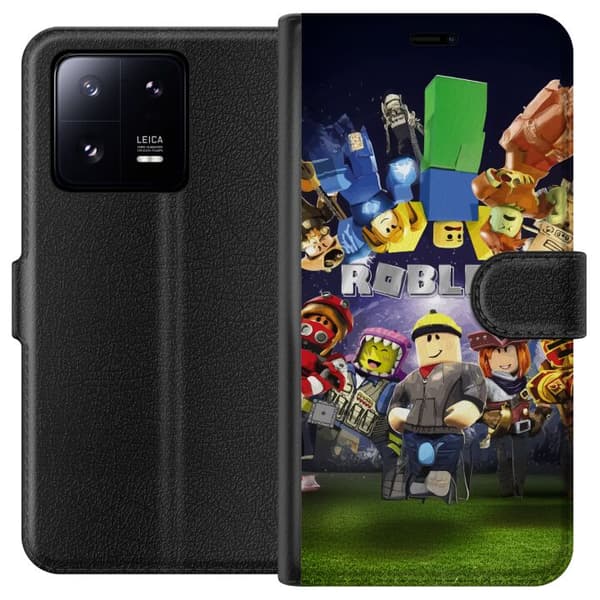 Xiaomi 13 Pro Plånboksfodral Roblox Värld – Gamingäventyr för Barn & Ungdomar