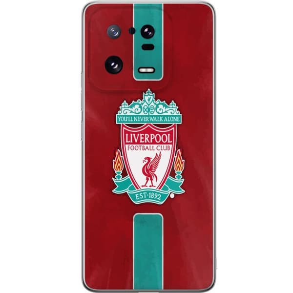 Xiaomi 13 Pro Läpinäkyvä kuori Liverpool FC - Klassinen jalkapallourheilu Punaisena
