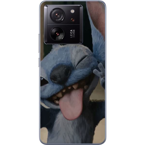 Xiaomi 13T Gennemsigtig cover Stitch Sød Alien - Blå Favorit fra Ydre Rummet