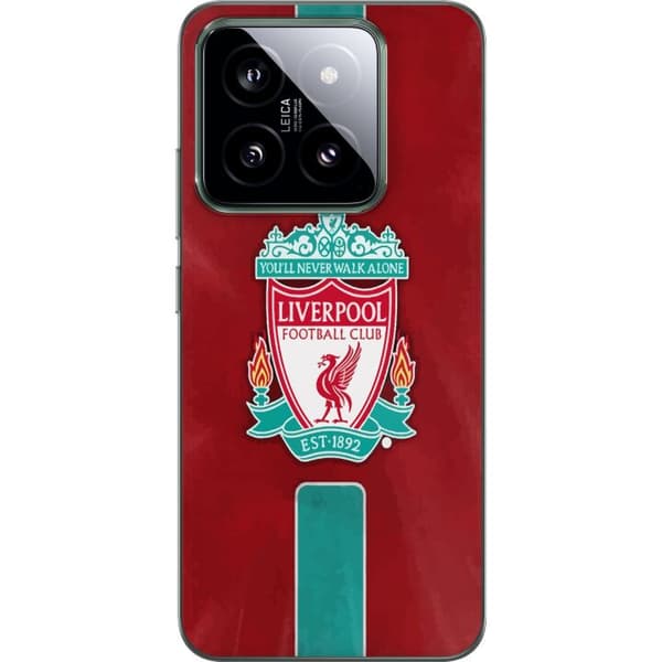 Xiaomi 14 Gjennomsiktig deksel Liverpool FC - Klassisk Fotballstolthet i Rødt