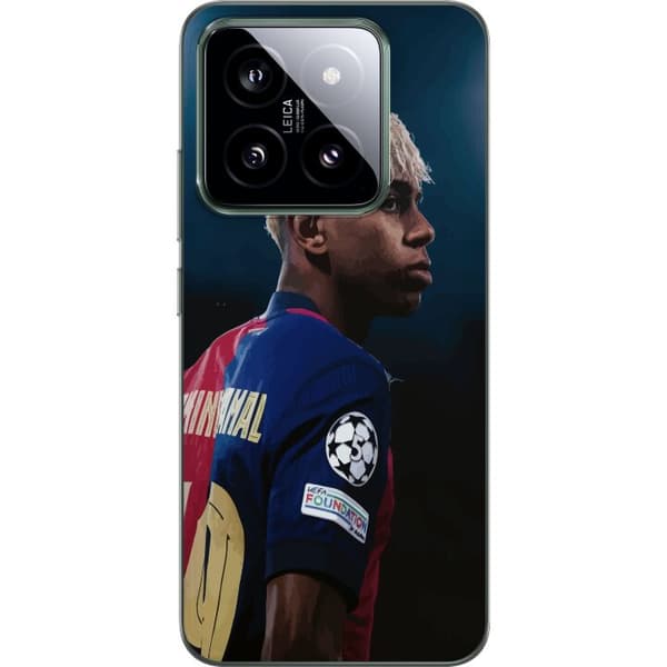 Xiaomi 14 Gennemsigtig cover Lamine Yamal - Barcelonas Wunderkind i fokus