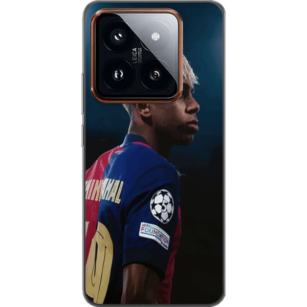 Xiaomi 14 Pro Gjennomsiktig deksel Lamine Yamal - Barcelonas Wonderkid i Fokus