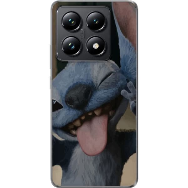 Xiaomi 14T Pro Genomskinligt Skal Stitch Söt Alien – Blå Favorit från Yttre Rymden