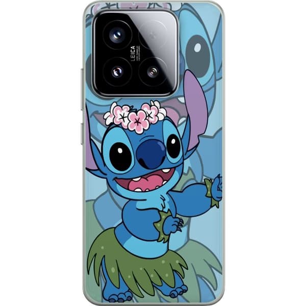 Xiaomi 15 Gjennomsiktig deksel Stitch under stjernene - Magisk Anime-stil