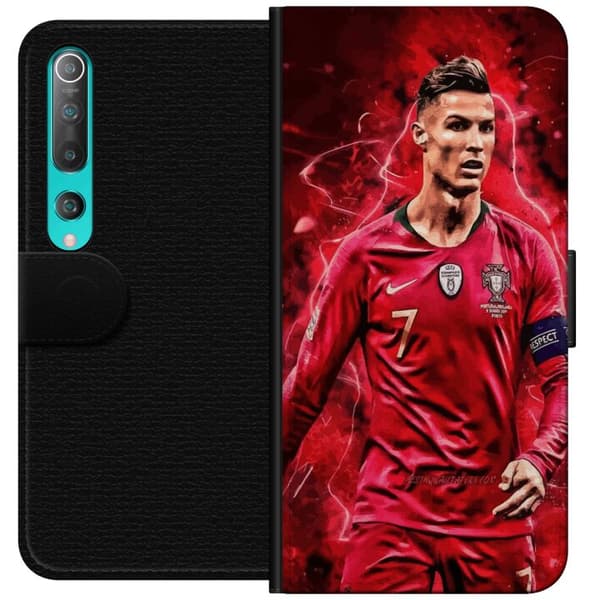 Xiaomi Mi 10 5G Plånboksfodral Ronaldo Skills – CR7 Design för Äkta Supporters