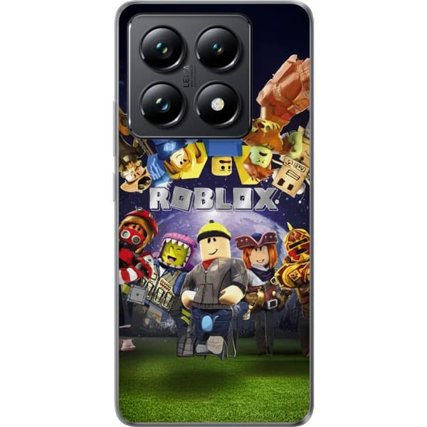 Xiaomi 14T Gennemsigtig cover Roblox Verden - Gaming Eventyr for Børn og Unge
