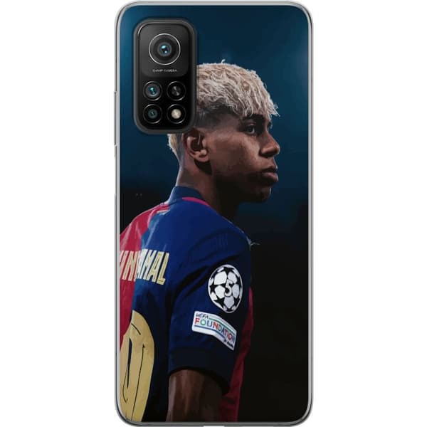 Xiaomi Mi 10T 5G Gjennomsiktig deksel Lamine Yamal - Barcelonas Wonderkid i Fokus