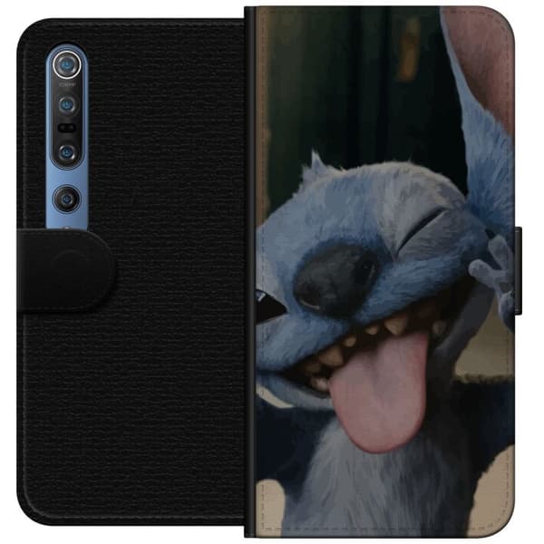 Xiaomi Mi 10 Pro 5G Lompakkokotelo Stitch Söpö Alien - Sininen Suosikki Ulkoavaruudesta