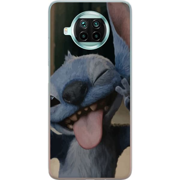 Xiaomi Mi 10T Lite 5G Gennemsigtig cover Stitch Sød Alien - Blå Favorit fra Ydre Rummet