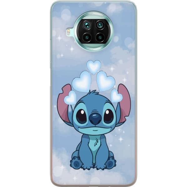 Xiaomi Mi 10T Lite 5G Gennemsigtig cover Stitch Hoppende Glæde - Sjovt Design til Gave