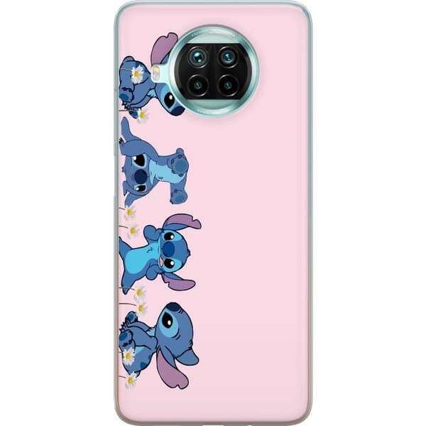 Xiaomi Mi 10T Lite 5G Gennemsigtig cover  Stitch Grin & Leg – Perfekt til Telefoncovers eller Plakater