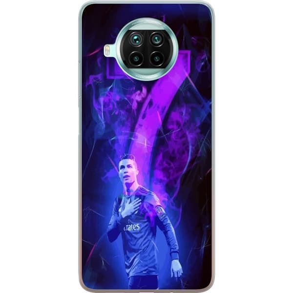 Xiaomi Mi 10T Lite 5G Gennemsigtig cover Ronaldo 7 - Fodboldlegende i Handling for Fans
