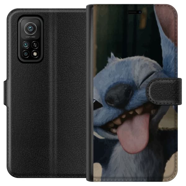 Xiaomi Mi 10T Pro 5G Lommeboketui Stitch Søt Alien - Blå Favoritt fra Ytre Rommet